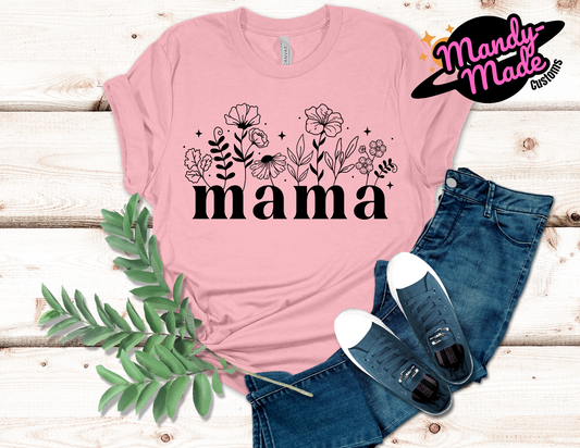 Mama Floral Tee